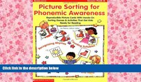 BEST PDF  Picture Sorting for Phonemic Awareness: Reproducible Picture Cards with Hands-On Sorting