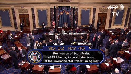 Senado de EEUU confirma a polémico abogado en agencia ambiental