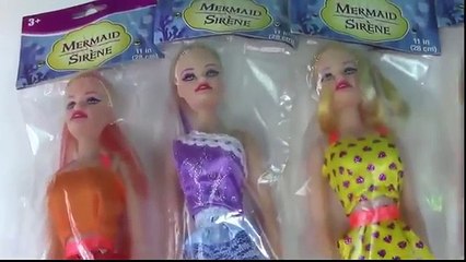 Download Video: Mermaid Barbie Sirene Dolls - Muñecas Mermaid Barbie Sirene