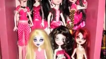 GASTÓ 800 000 RUBLOS EN LOS TÍTERES! Mi colección de muñecas Monster High, Ever After High, Barb