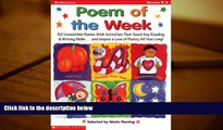 BEST PDF  Poem of the Week: 50 Irresistible Poems With Activities that Teach Key Reading   Writing