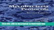 [Best] Mycobacteria Protocols (Methods in Molecular Biology) Online Books