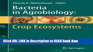 [Reads] Bacteria in Agrobiology: Crop Ecosystems Free Books