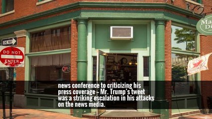 Even by the standards of a president who routinely castigates journalists — on Thursday he devoted much of a 77-minute White House