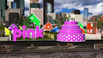 Color Train | Learn Colors with Trains and Vehicles for Kids