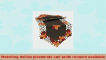 Xia Home Fashions XD160908 Harvest Hues Embroidered Cutwork Fall Table Runner 15 by 54  75994b1e