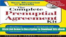eBook Free The Complete Prenuptial Agreement Kit (Book   CD-ROM) (Write Your Own Prenuptial