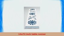 Table Runner Camargo  Callisto Embroidered Medallion Design 14 x 72 inches b88eeff8