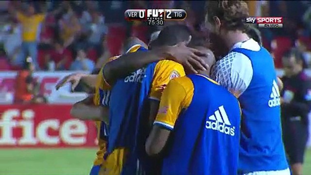 tiburones rojos VERACRUZ VS TIGRES UANL 0 – 3, Jornada 7 clausura 2017 LIGA MX