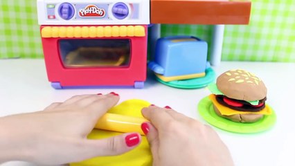 How to Make a Playdoh Burger plus Lego Duplo by Unboxingsurpriseegg