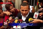 Ollanta Humala: “No pertenezco al club de expresidentes prófugos”