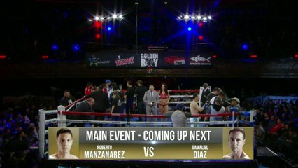 Full Fight: Roberto MANZANAREZ vs. Gamaliel DIAZ