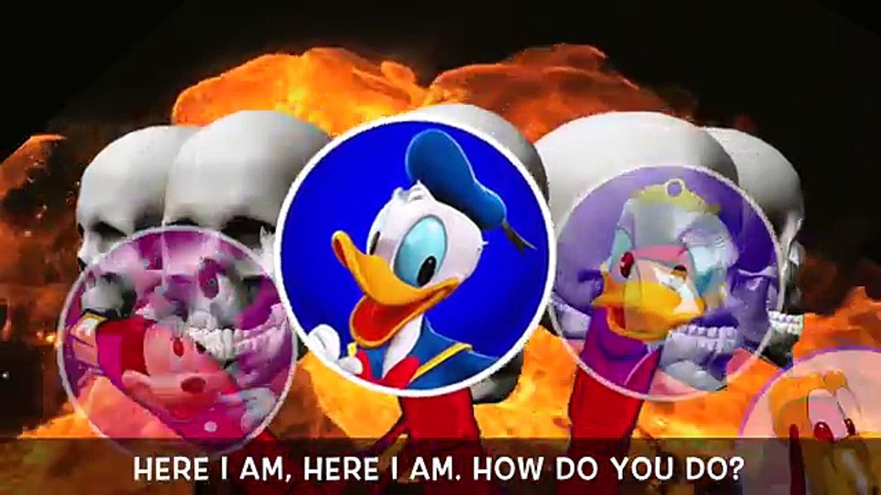 Mickey Mouse Clubhouse Fear House Scary Adventure Finger Family Song!