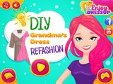 DIY Grandmas Dress Refashion – Best Dress Up Games For Girls