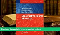 PDF [DOWNLOAD] Constructive Neural Networks (Studies in Computational Intelligence) [DOWNLOAD]