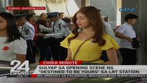 Destined To Be Yours: Sulyapan ang opening scene taping ng AlDub