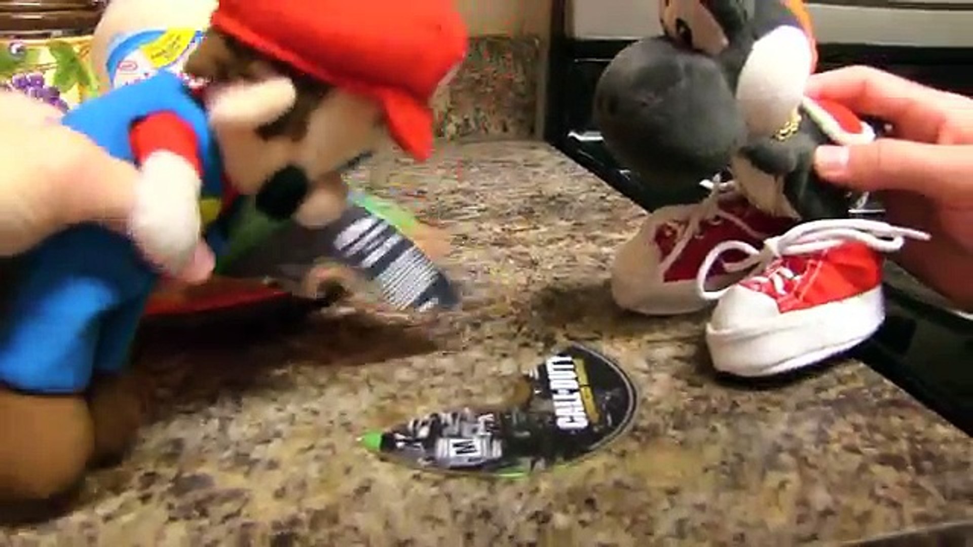 black yoshi plush sml