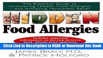 [PDF] Hidden Food Allergies: The Essential Guide to Uncovering Hidden Food Allergies-and Achieving