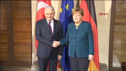 Başbakan Yıldırım, Merkel Ile Görüştü
