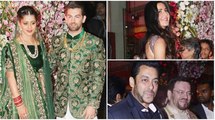 Neil Nitin Mukesh's Wedding Reception- Salman Khan, Katrina, Amitabh, Rekha & Others