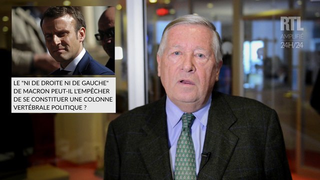 Alain Duhamel : Le 'ni de droite ni de gauche' de Macron est à la fois une chance et un handicap