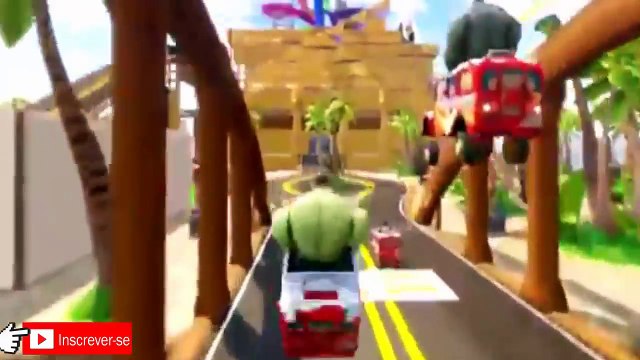 El HOMBRE ARAÑA DIBUJOS ANIMADOS EN ESPANOL VS Hulk, Black Hulk Disney Cars Racing Este episó