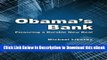 EPUB Download Obama s Bank: Financing a Durable New Deal Download Online