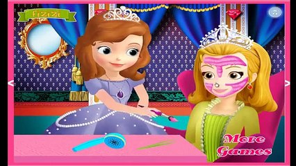 Sofia the First - Sofias Royal Makeup - Disney Movie Cartoon Game for Kids in English