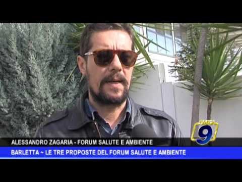 Barletta | Le tre proposte del forum Salute e ambiente