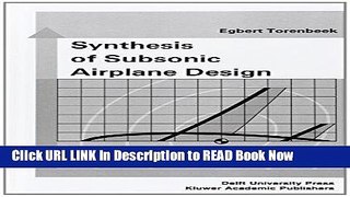 eBook Free Synthesis of Subsonic Airplane Design: An introduction to the preliminary design of