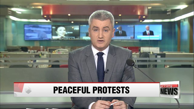 Tens of thousands gather for anti-Park protest in central Seoul