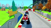 Monster Truck Mcqueen Cars Destroy Police Car Spiderman Attack Venom And Save Mickey Mouse From Jail
