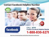 Take Facebook Help Phone number 1-888-830-5278 anytime