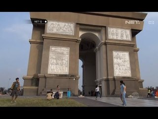 Descargar video: NET12 - Monumen Simpang Lima Gumul ikon baru kota Kediri