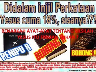 MENGAPA SILSILAH KETURUNAN YESUS BERBEDA ANTARA INJIL MATIUS & LUKAS ? Debat AHMED DEEDAT VS SWAGGART