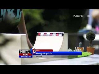 NET17 - Fingerboard, olahraga jari miniatur skateboard