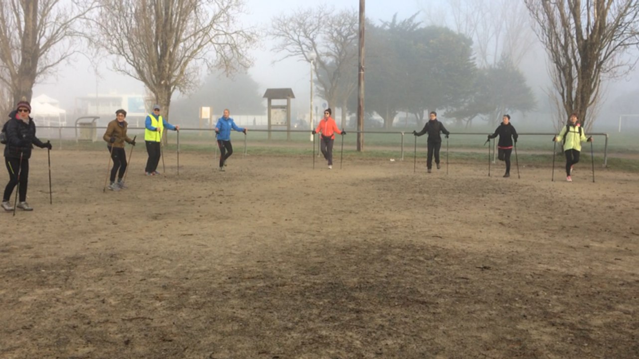 10 km du Parc paysager : départ de la marche nordique