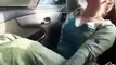 Beenish Chohan Dancing in car