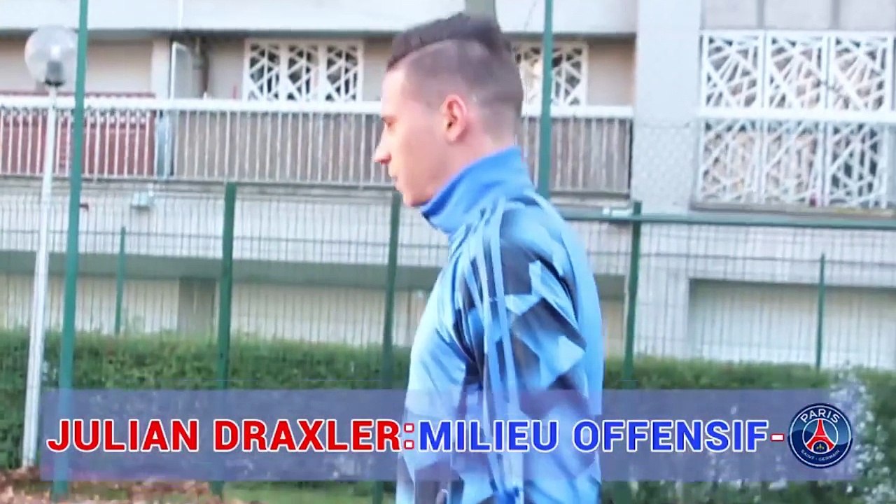 Quand Julian Draxler cale un petit pont à un freestyler