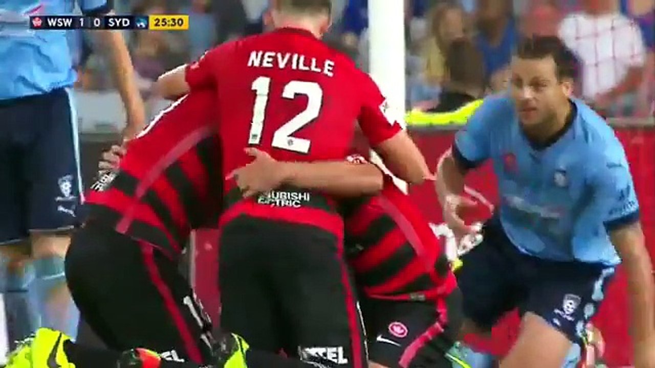 Santalab Goal - Western Sydney Wanderers vs Sydney FC   1-0    18.02.201 (HD)