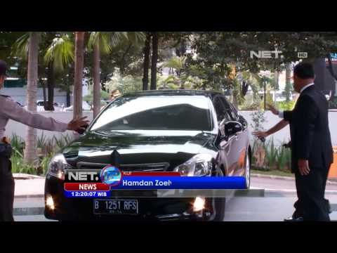 NET12 - Hamdan Zoelva, ketua Mahkamah Konstitusi, diperiksa KPK sebagai saksi kasus sengketa Pilkada