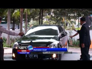 NET12 - Hamdan Zoelva, ketua Mahkamah Konstitusi, diperiksa KPK sebagai saksi kasus sengketa Pilkada