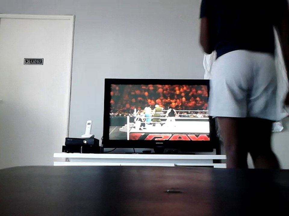 Raw : Bray Wyatt w The Wyatt Family vs R-Truth w Xavier Woods 2014 part 2