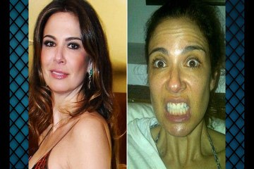 16 Famosos que ficam irreconhecíveis sem maquiagem