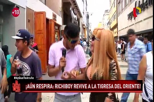 La ‘Tigresa del Oriente’ alborotó el set de “La Noche es Mía”