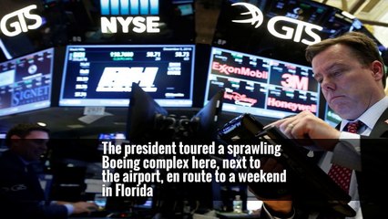 Trump, Battered in Washington, Is Buoyed at Boeing Rally -