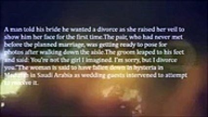 Man Divorces Bride After Seeing Her Ugly Face For First Time