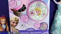 DIY DISNEY FROZEN Crystal Creations Jewelry Box! Decorate with Stickers and GEMS! Surprises