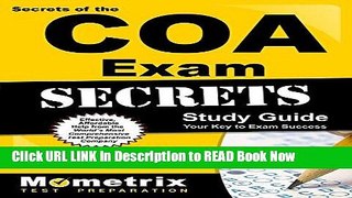 Best PDF Secrets of the COA Exam Study Guide: DANB Test Review for the Certified Orthodontic