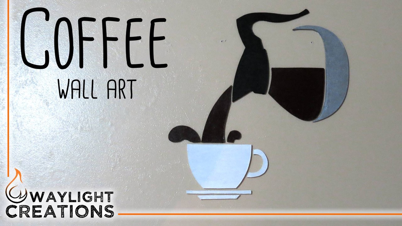 DIY Coffee Wall Art